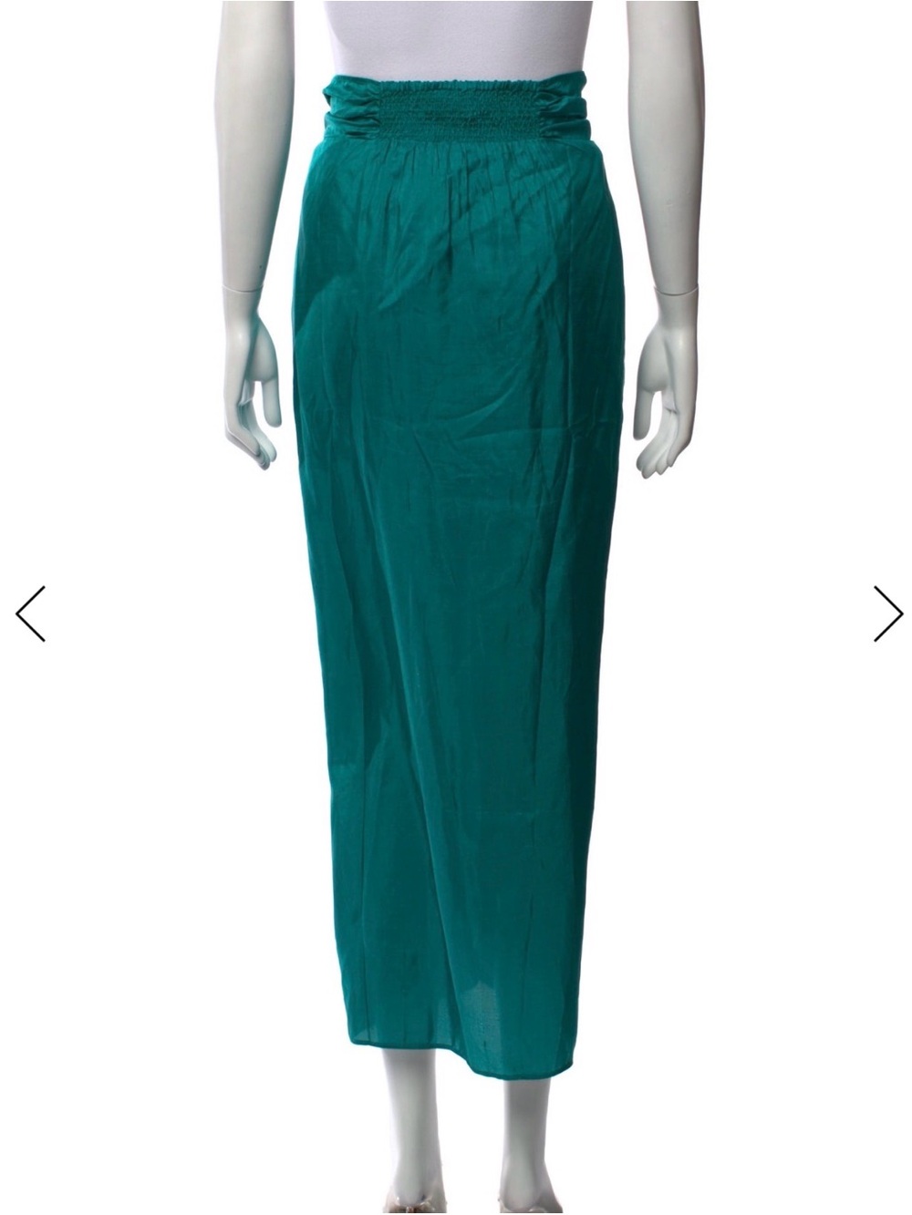 Julia Amory Cartagena Silk Skirt View 4
